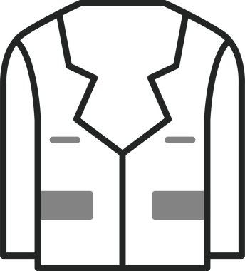 giysi simgesi basit illüstrasyon