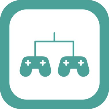 E Spor web simgesi vektör illüstrasyonu