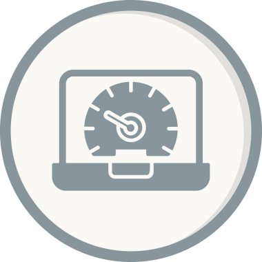 hız dometresi vektör illüstrasyonuName