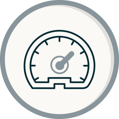 hız dometresi vektör illüstrasyonuName