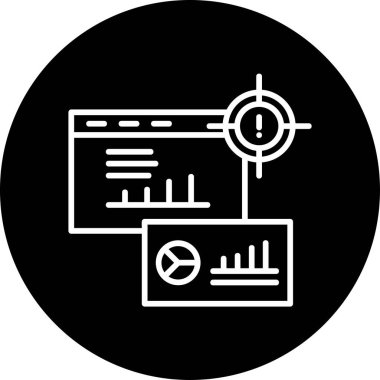 İş Problemi simgesinin vektör illüstrasyonu