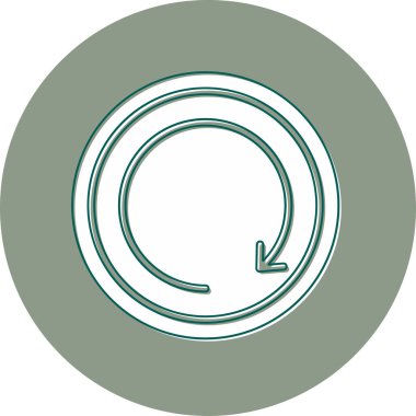 Simge vektör illüstrasyon tasarımını yeniden yükle