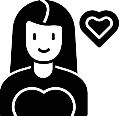 İyi geri besleme web simgesi, basit vektör illüstrasyonu