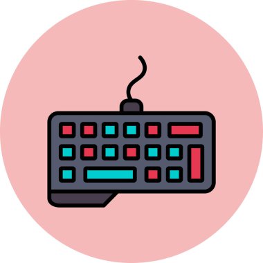 kaykay simgesi, vektör illüstrasyonu basit tasarım