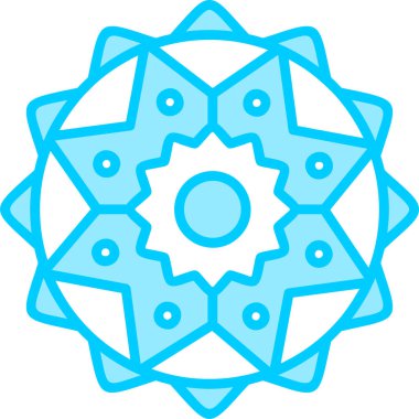 mandala tasarımı, web basit illüstrasyonu