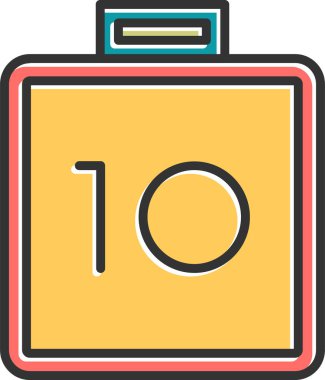 ağırlık web simgesi vektör illüstrasyonu