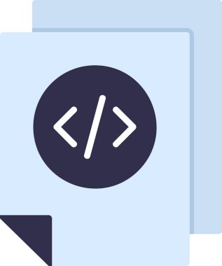 belge simgesi, vektör illüstrasyonu basit tasarım