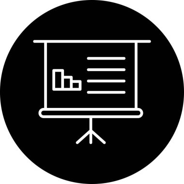 Antrenman. Web simgesi basit illüstrasyon