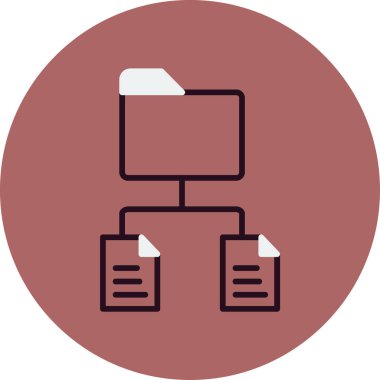 Düzenli. Web simgesi basit illüstrasyon