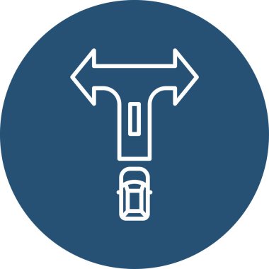 Test simgesi vektör illüstrasyonu sürülüyor 