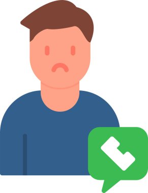 Anonim Web simgesi vektör illüstrasyonu