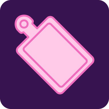 Kesme tahtası. vektör simgesi modern simgesi