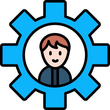 Adaptasyon. Web simgesi vektör illüstrasyonu