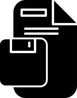 Düğme web simgesi vektör illüstrasyonunu kaydet