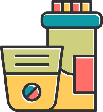 Coşkulu. Web simgesi basit illüstrasyon