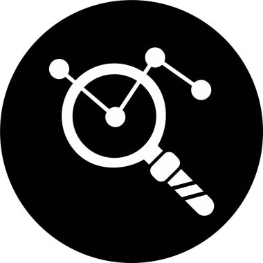 İzleme. Web simgesi basit illüstrasyon