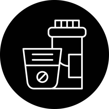 Coşkulu. Web simgesi basit illüstrasyon