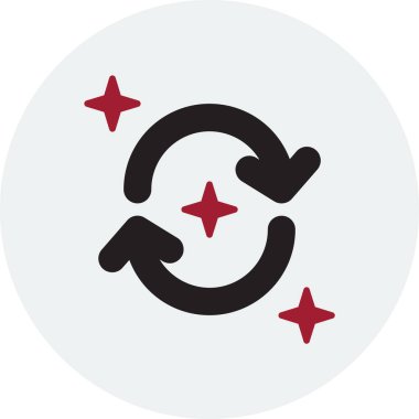 Basit ok simgesi vektör illüstrasyonu