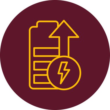 şarj pil simgesi, özet biçimi 