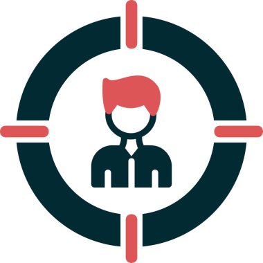 Çekim. Web simgesi basit illüstrasyon