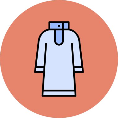 Kurta .web simgesi basit illüstrasyon