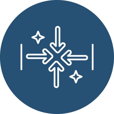 Basit ok simgesi vektör illüstrasyonu