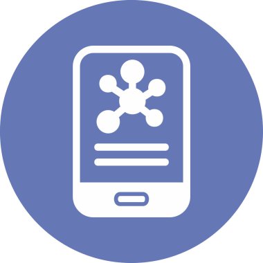 Dijital simge. Web tasarımı için özet çizim vektörü