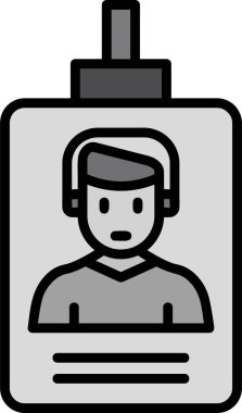 Rozet. Web simgesi basit illüstrasyon