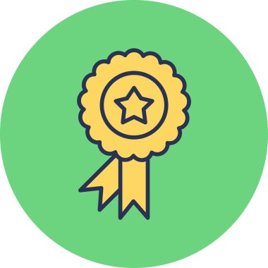 Kalite vektör simgesi modern basit illüstrasyon