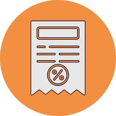 Bill simgesi, vektör illüstrasyonu basit tasarım