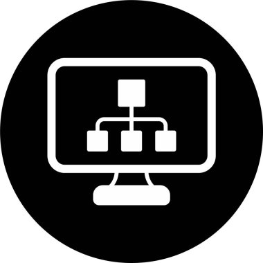 Web Yazılım simgesi, vektör illüstrasyonu