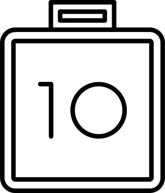 ağırlık web simgesi vektör illüstrasyonu