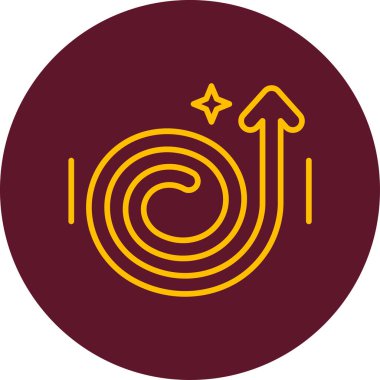 Basit ok simgesi vektör illüstrasyonu