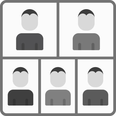 İzleyici simgesi. Web simgesi basit illüstrasyon