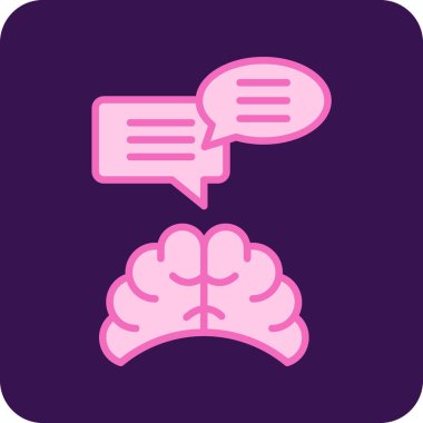 Diyalog baloncukları, iletişim konsepti, vektör illüstrasyonu