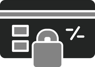 Engellenmiş kart simgesi vektör illüstrasyon tasarımı