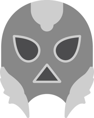 Güreşen ağ simgesi vektör illüstrasyonu