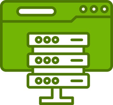 Ev sahipliği. Web simgesi basit illüstrasyon 