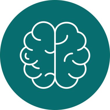 Zihinsel Sağlık ikonu konsept vektör çizimi