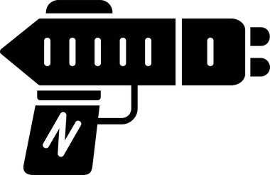 Silah simgesinin vektör illüstrasyonu