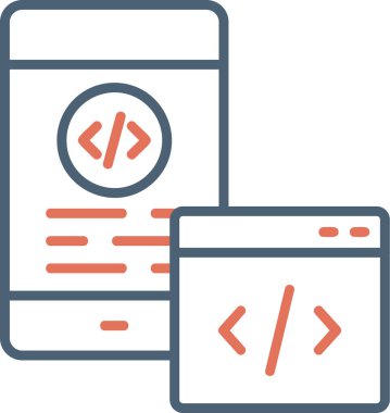 düzenle. Web simgesi basit illüstrasyon