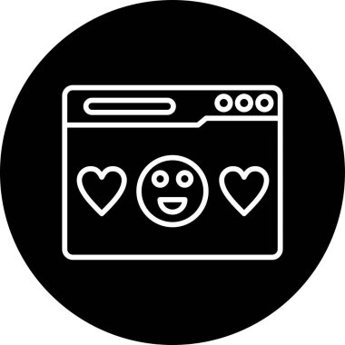 Etiket kart simgesi vektör illüstrasyonu