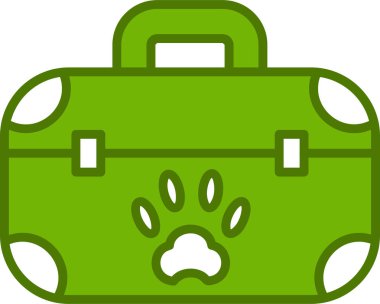 İlk yardım kiti vektör illüstrasyonu