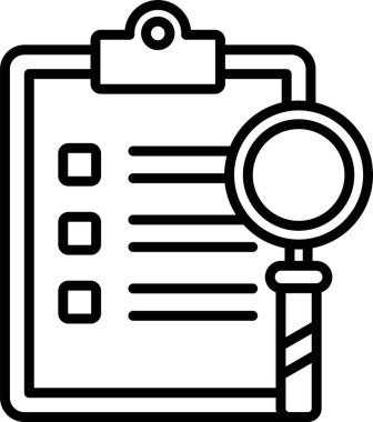 İş görev listesi, basit vektör tasarımı