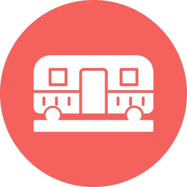 Web simgesi tren, illüstrasyon vektör  