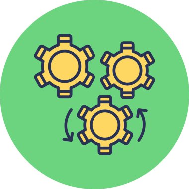 gear web icon simple illustration