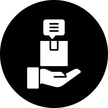 ürün web simgesi vektör illüstrasyonu