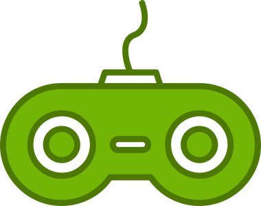 Dijital arayüzler için hazırlanmış bir oyun denetleyicisinin canlandırması.