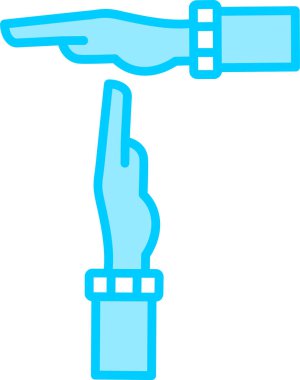 zaman aşımı simgesi vektör illüstrasyonu