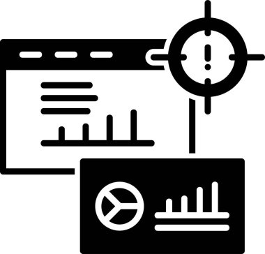 İş Problemi simgesinin vektör illüstrasyonu